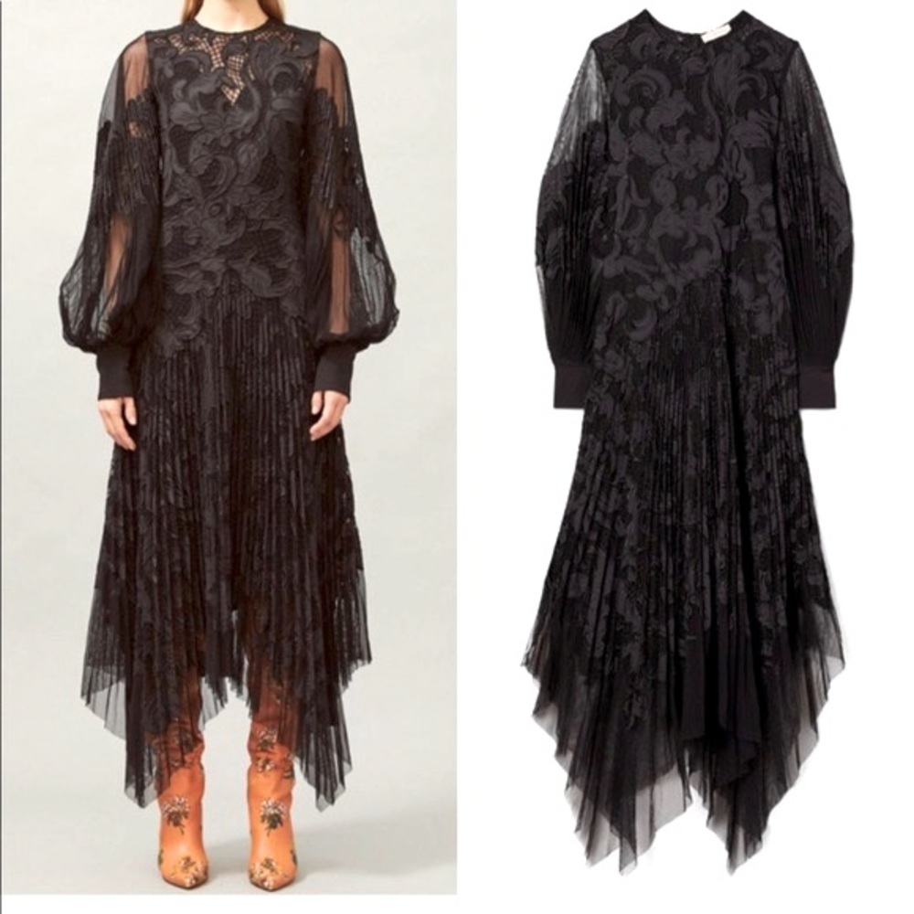 NWT Tory Burch Embellished Guipure Gown
